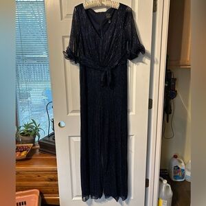 Adrianna Papell Midnight Blue jumpsuit